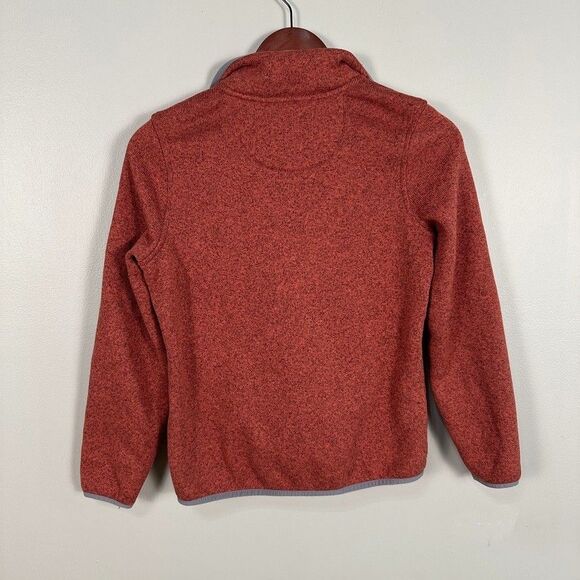 LL Bean Womens XS Petite Sienna Clay Fleece Pullover Sweatshirt Sweater - Picture 3 of 3